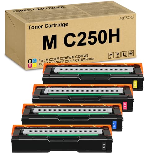 Image of MEZOO M C250H MC250H Toner Cartridge High Yield 408336 408337 408338 408339