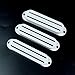 Strat Single Coil Style hot Rail humbucker Pickup Cover Set,White