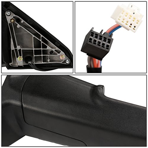 Image of DNA MOTORING TWM-013-T888-BK-SM-L Powered Tow Mirror Heat LED Smoked Left (09-16 Dodge RAM),Black Housing /Smoke Lens /Left