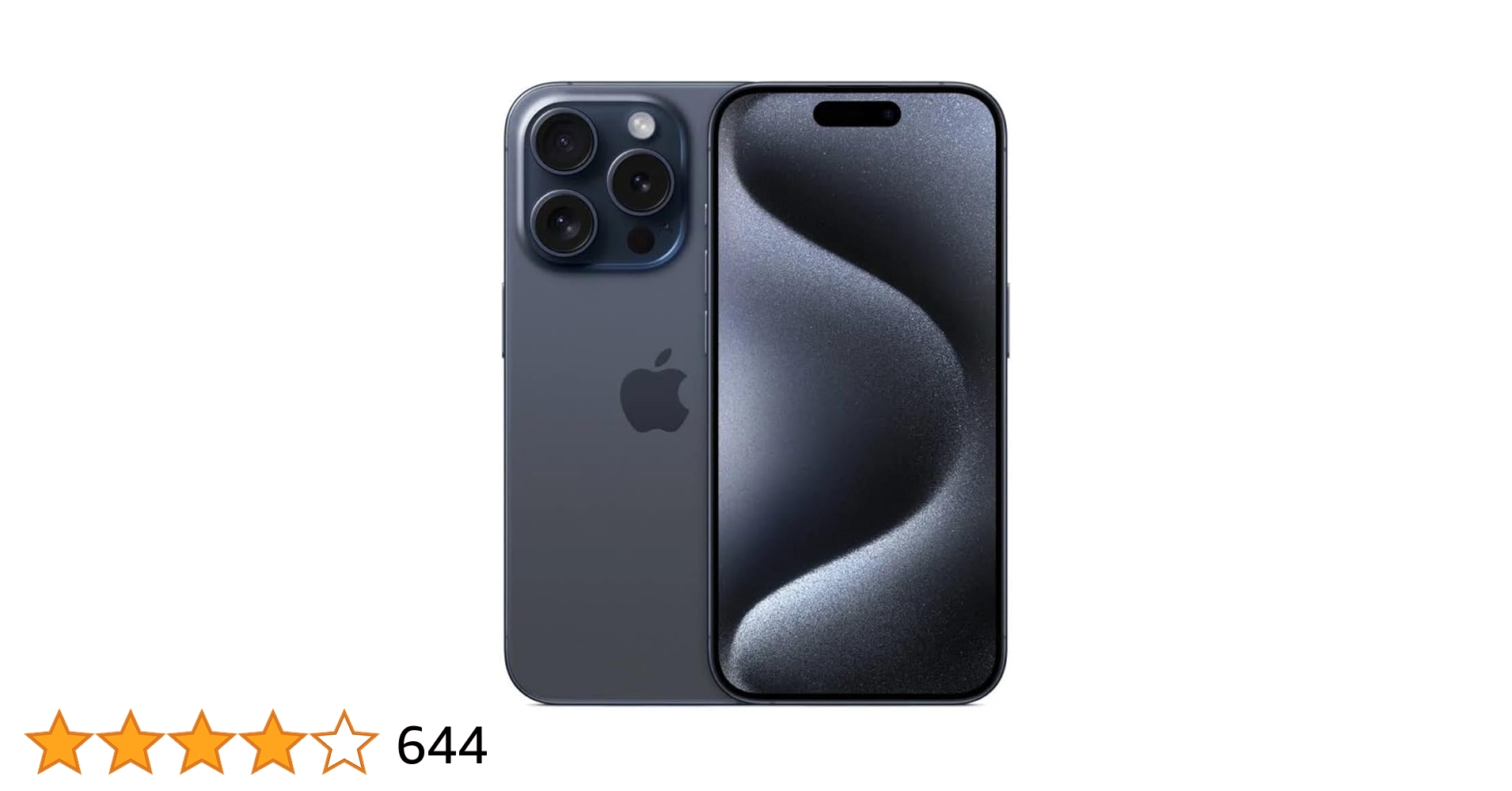 Amazon.com: Apple iPhone 15 Pro, 256GB, Blue Titanium