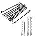 Produktbild Ealicere Haarnadeln, 250 Stück Schwarzes Metall Wellenform Haarklammern(200 Stück 1.97 inch und 50 Stück 2.36 inch), Klassische Bobby Pins für Mädchen Haarzusätze