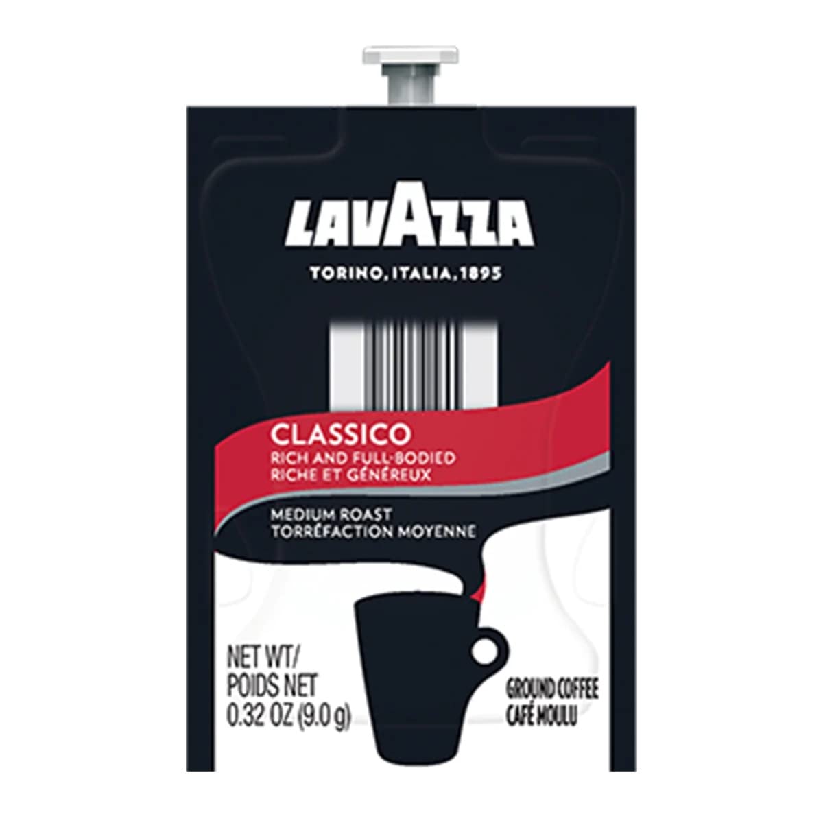 FlaviaLavazza Dolcevita Classico Coffee Freshpacks works only with Flavia Brewers, Medium Roast (Case of 76)