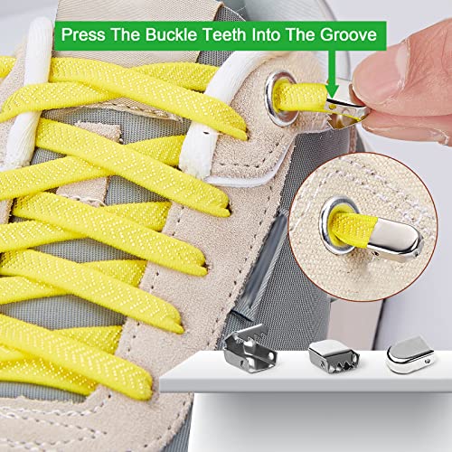 elastic shoe laces for kids and adults tieless shoelaces for sneakers no tie shoe laces