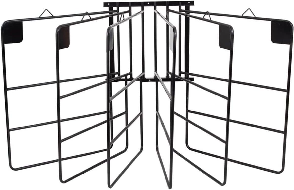 Horkablanket rack steel 56 cm black 6 blankets