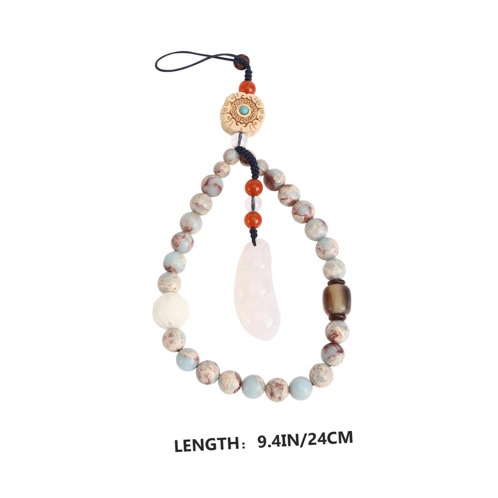 OSALADI 3piezas Cuerda Lanyard Para Teléfono Correa Decorativa Para Mano Diseño Retro De Perlas Compatible Móviles y Accesorios Móviles