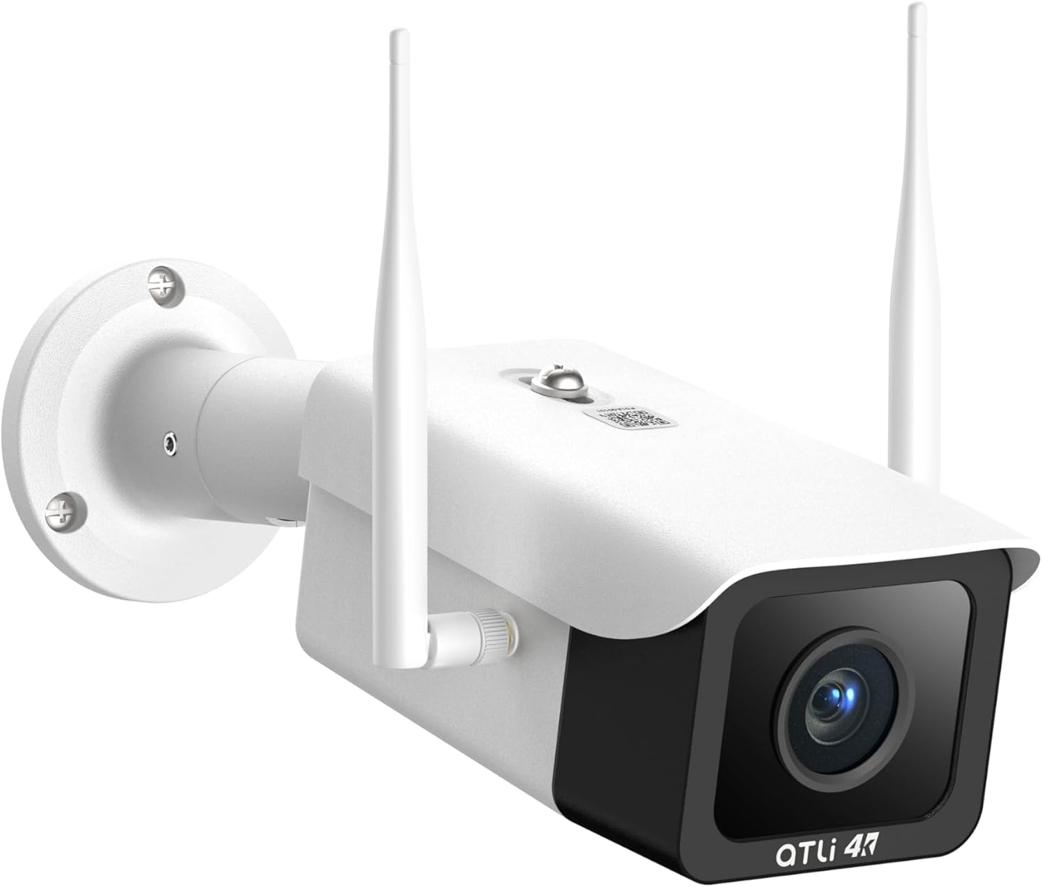 ATLI 4K ATL4500 Construction Time Lapse Camera Outdoor Wi-Fi APP Control Remote Access Pre-Installed 512GB Card with C Clamp with 1/4"-20 Stainless Steel Thread Screw Mount