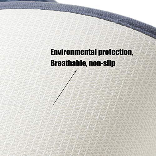 Tapis de bain en mousse à mémoire de forme velours premium absorbant