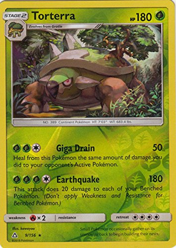 Pokemon - Torterra - 9/156 - Holo Rare - Reverse Holo