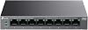 TP-Link LS108GP | 8-Port Gigabit PoE Switch | 62W PoE Budget, 250m Transmission, Plug and Play | Fanless, Silent Metal Case | IP Camera & AP Compatible Network Switch