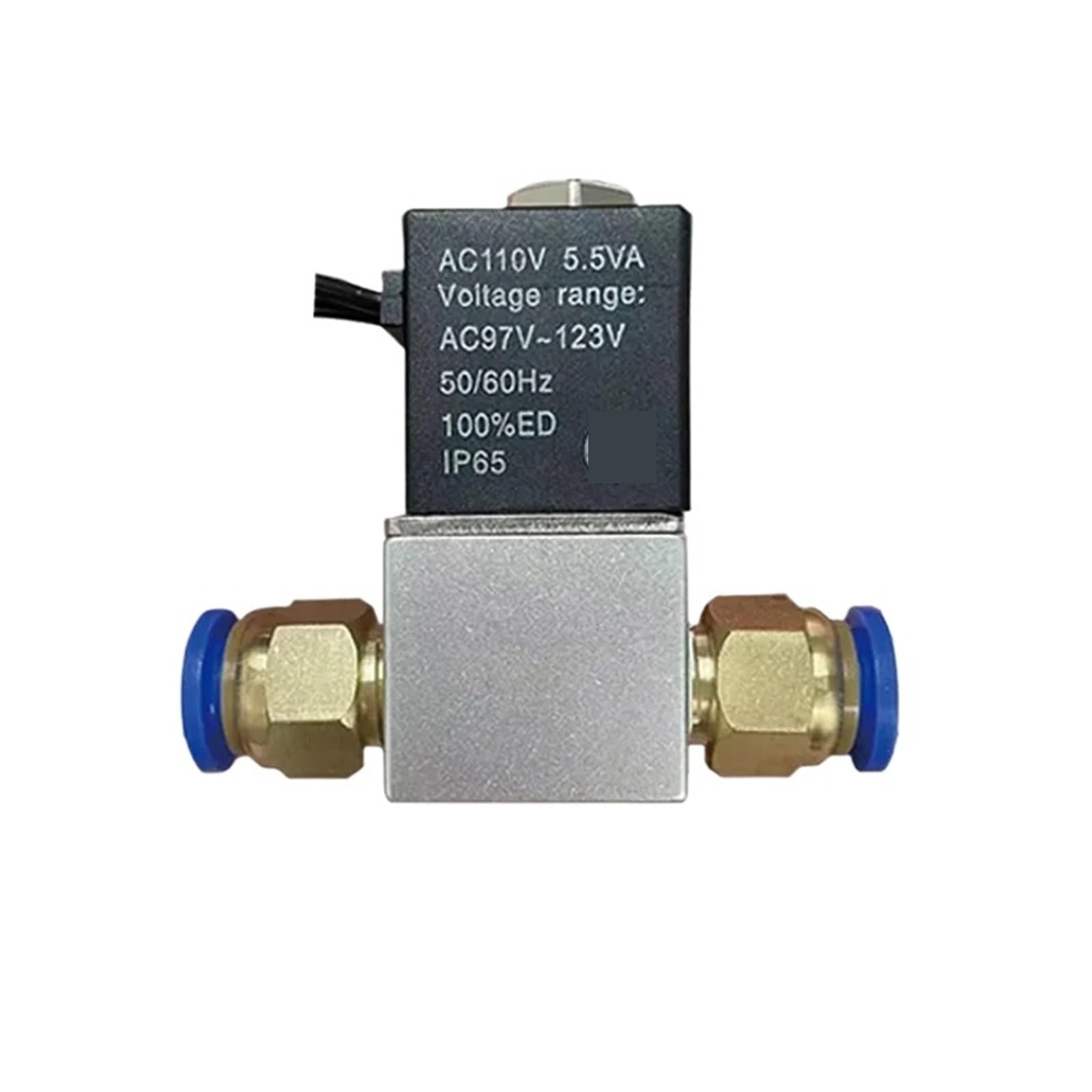 Tmddikhzpv 1/4 Dc 2V 24V 0V 220V " Normally Closed Pneumatic Aluminum Solenoid Valves(0V_8mm)