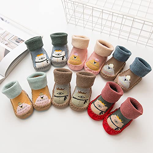Infant Baby Cartoon Warm Floor Socks Shoes Boys Girls Non Slip Sock Shoes Baby Socks Shoes Toddler Sneaker2
