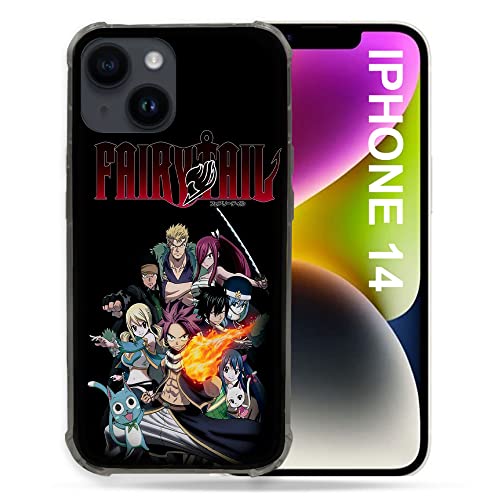 Coque iPhone 14 MagSafe Fairy Tail pour les fans de manga en déplacement