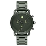 MVMT Blacktop II Analog Watch - Vintage Chronograph - Water-Resistant 5 ATM/50 Meters - Premium Minimalist Men's Watch - Stainless Steel - 42mm & 47mm