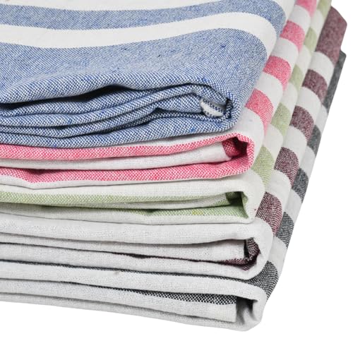 Image of Premium Hand Towels | 180 GSM Cotton Hand Towels | Hand Towel Set of 5 | Hand Towel for Gym | Soft Towels | Size 16W x 25L (Multicolor, Pack of 5)
