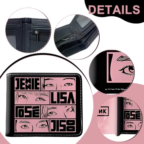 BCHKO 1 Pcs Clip para Billetera BP, Billetera, para Adolescentes, Caja de Regalo para Fans de Blink, Regalos de Gadgets K-Pop, Caja de Regalo BP - imagen 3