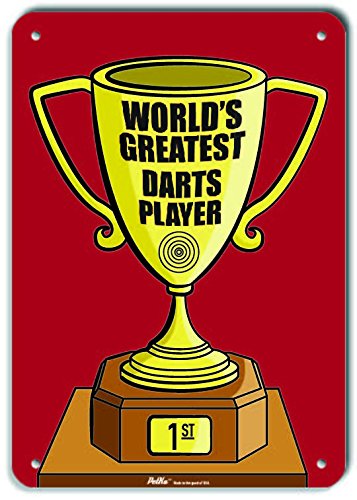 Trophée World's Greatest Darts Player pour décorer votre salle de jeu