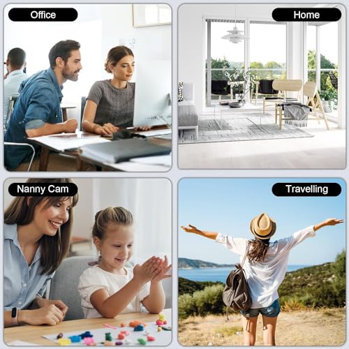 10000mAh Portable Charger with 1080P HD Security Camera, Night Vision & Motion Detection, Discreet Video Recorder for Home, Office and Travel Safety by YANGXZXZ - Image 3