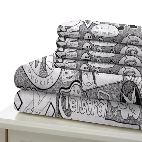 Funda nórdica para regalo infantil con diseño de cómic 3D en microfibra 7