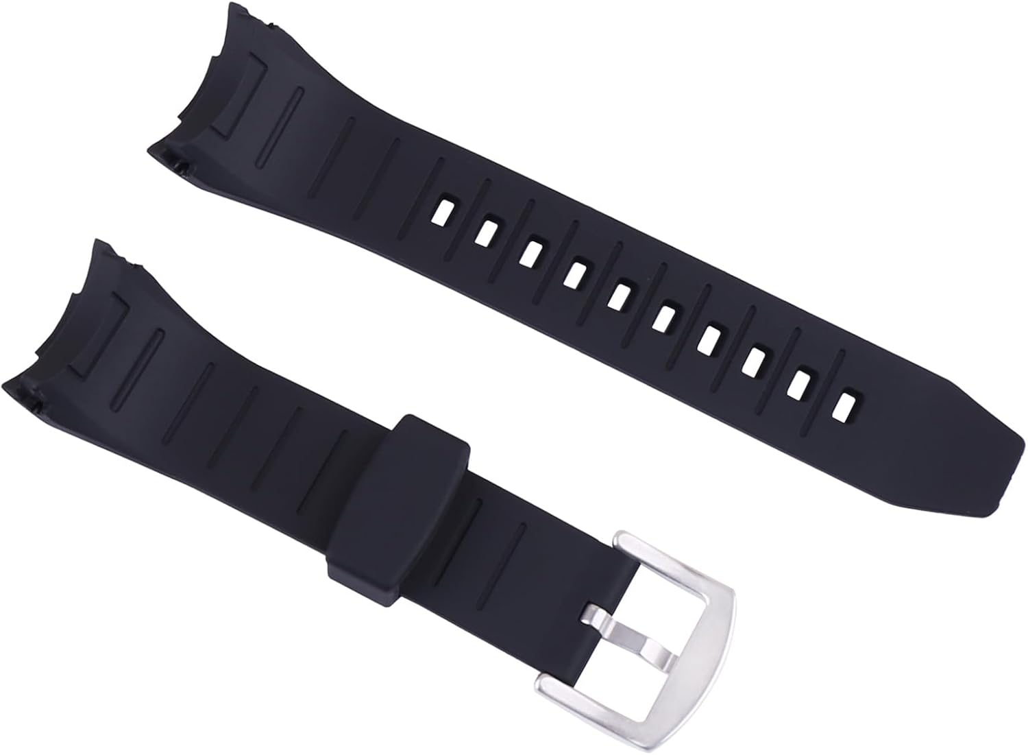 26mm men's rubber watch strap buckle compatible with Seiko Velatura SRH006 SPC007 SNAA93P1 SPC005P1 SRH005P1 series Outdoor Sports Silicone Watch Band Accessories for women's wristband bracelet