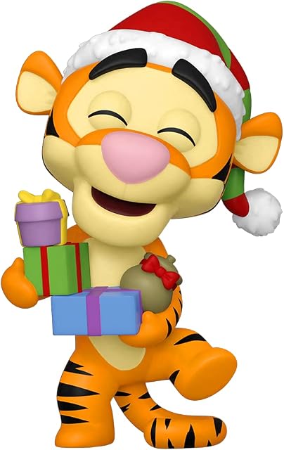 Funko 57749 POP Disney: Holiday 2021- Tigger, Multicolor