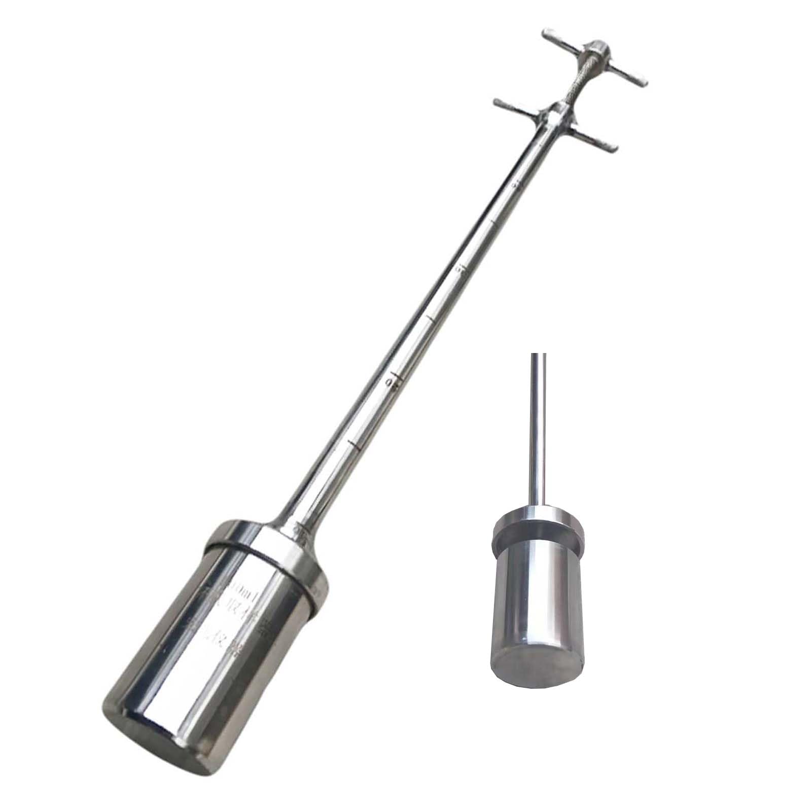 Muestreador de líquidos de Acero Inoxidable de 100 ml/200 ml, sonda de muestreo de Agua Viscosa con Escala de medición, Herramienta para bidones industriales y de Laboratorio, Herramienta pr