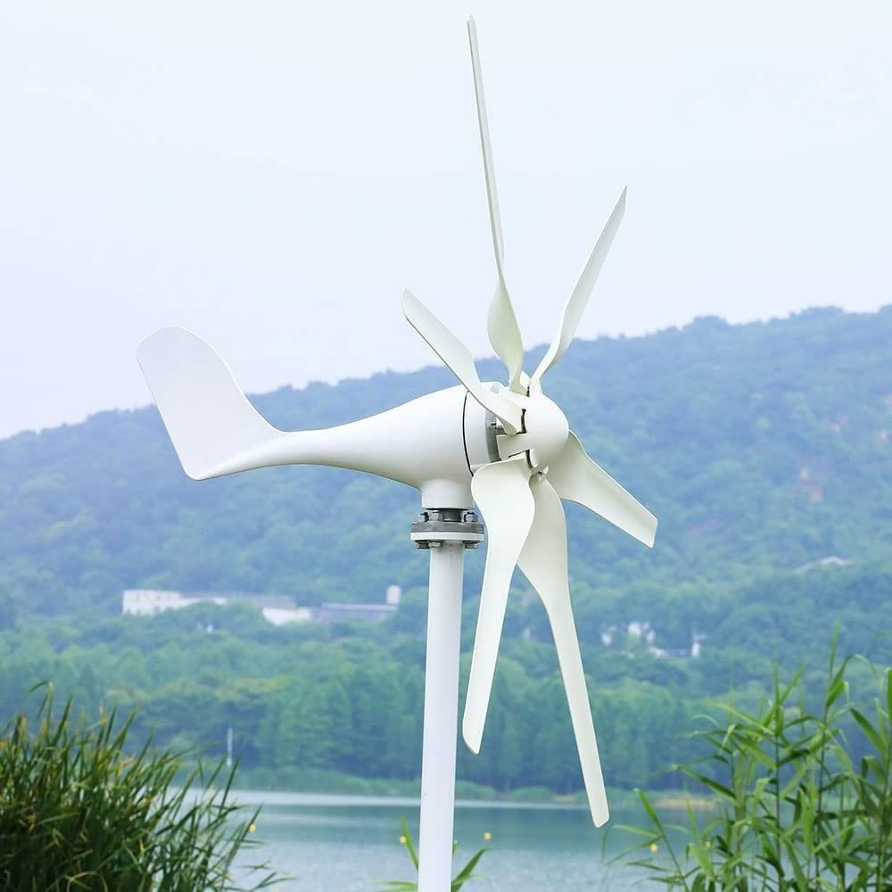 Generador de turbina eólica de 600 W, potencia de molino de viento eficiente para soluciones de energía doméstica e industrial, generador de energía renovable ecológico