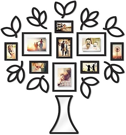 Open Leaf Tree 19-Piece Picture Frame Set