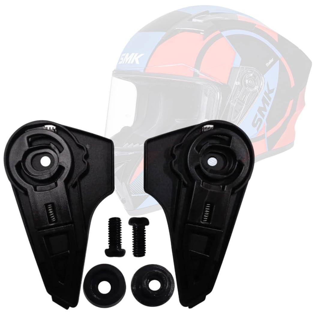 0TO6 SMK Visor Spare Parts Mechanism for SMK Stellar Full Face Helmet | Black-picture-27