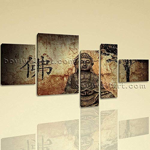 Extra Large Feng Shui Print Buddha Painting Wall Decor