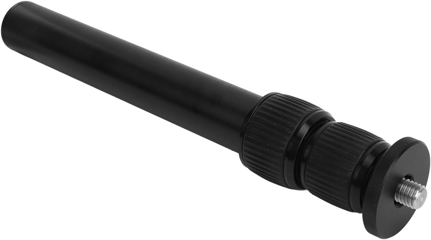 Tripod Extension Tube Aluminum Alloy 3 Sections Telescopic Tripod Center Column Extension Rod with 1/4inch Screw for Stabilizer Excellent
