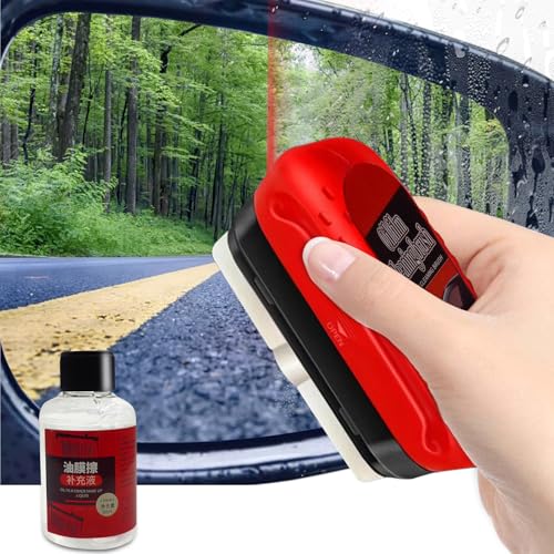 Automotive Cleaning Brush, Reusable Windshield & Glass Cleaner, Oil & ...
