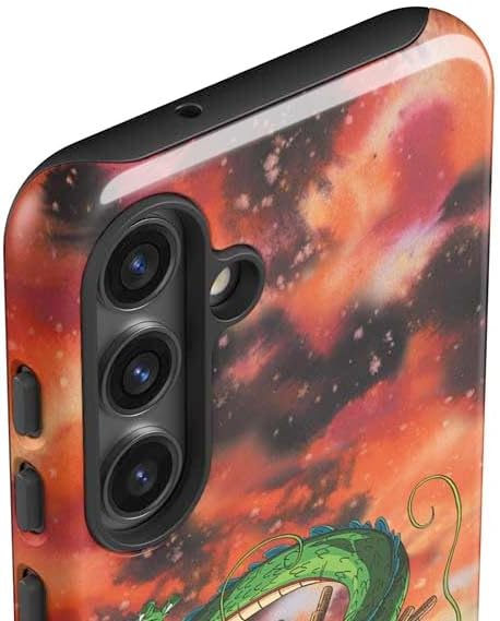 Skinit Impact Phone Case Compatible with Galaxy S24 Plus - Officially Licensed Dragon Ball Z One Wish Shenron Design