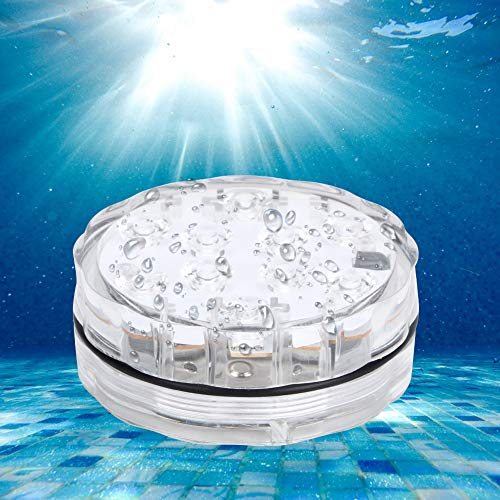 LED Swimming Pool Light, Waterproof 10LED RGB Underwater Submersible Light Swimming Pool Lighting with Remote Control - Image 3