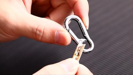 Amazon.com: Mudder Metal Carabiner Clip Keyring Keychain for Tile