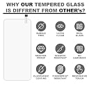 Saola Crystal Clear Screen Protector for Redmi 12 | 9H Tempered Glass, Smooth Touch, Full Coverage, Case Friendly, 2-Step Installation Kit | Quick & Easy Application (Pack of 1) gallery image