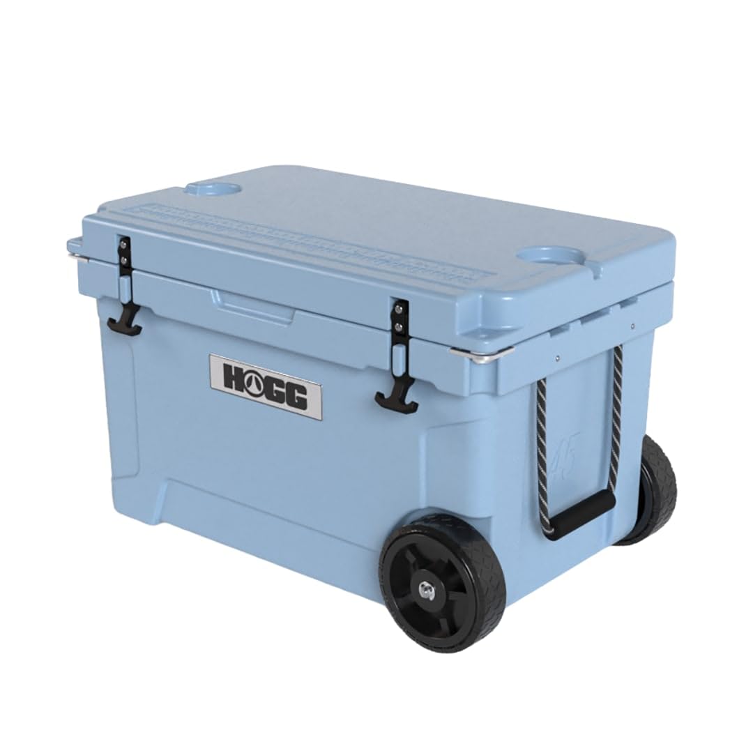 Hogg Rotomolded Cooler 45 Quart with Wheels
