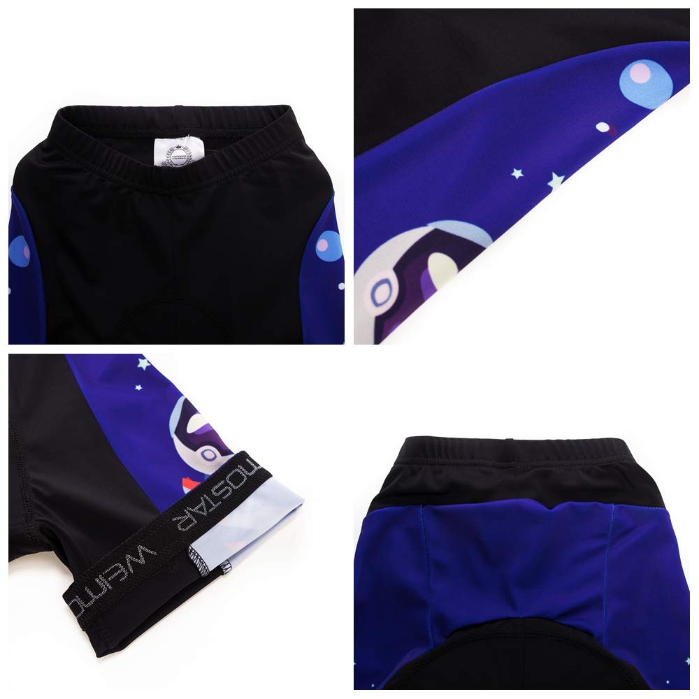 Niños Ciclismo Jersey Conjunto Ropa Niños Niñas Pantalones Cortos Pad Trajes