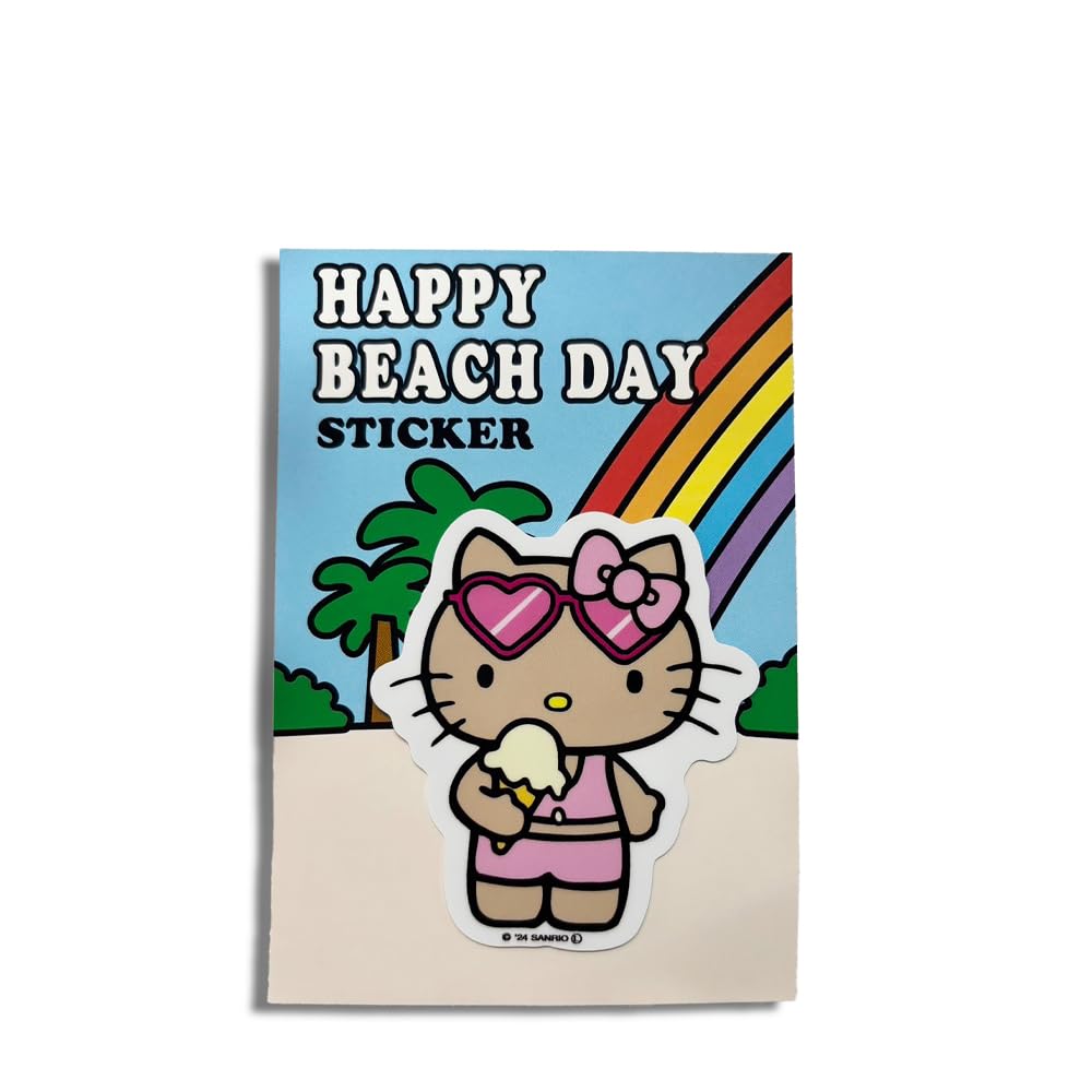 Amazon | ステッカー サンリオ 日焼け キティ HELLO KITTY 雑貨 沖縄