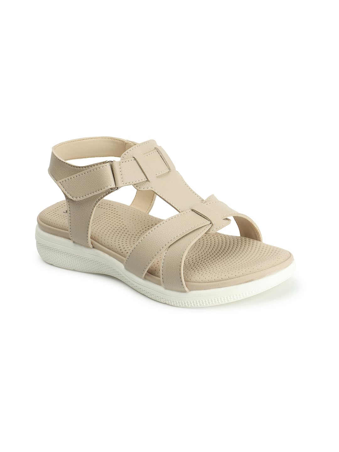 Carlton London women's Cross-Strap Adjustable Comfort Sandals-picture-50