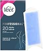 Veet Professional Sir Ağda Bandı Bacak ve Vücut Bölgesi Hassas Ciltler için 20'li