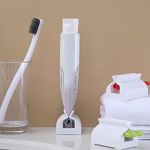 Miniatura 7 de Dispositivo de extrusión de pasta de dientes, diseñado creativamente para ahorrar espacio, adecuado para personas perezosas, ancianos y niños. Se