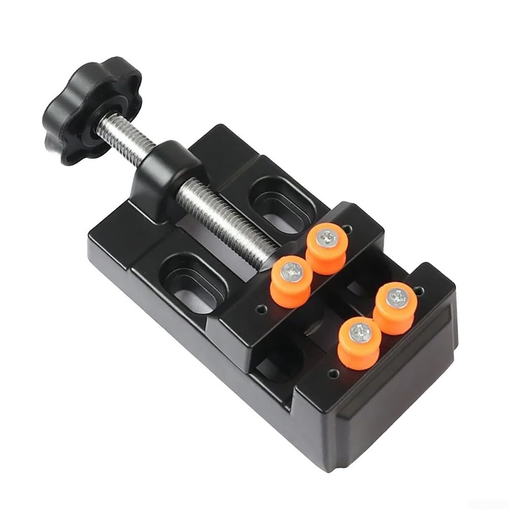 Mini étau avec poignée parallèle pour réparation de montres, gravure de bijoux, petite pince de table pour outils de sculpture, étau d'établi en alliage d'aluminium, 106 x