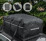 100% resistente al agua: la caja de techo plegable está hecha de poliéster PVC 500D impermeable de alta calidad. Cremalleras resistentes al agua, cierre de velcro súper adhesivo, solapas de cremallera extendidas y rayas impermeables en todas las costuras para mantener tus artículos 100% secos en climas lluviosos.