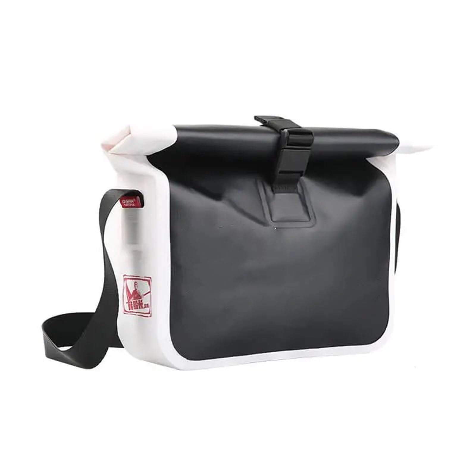 Borsa Nuoto Borsa a tracolla impermeabile 2L Roll-Dry Bag mantiene l'attrezzatura asciutta per immersioni subacquee, surf, kayak, rafting, canottaggio(Black)