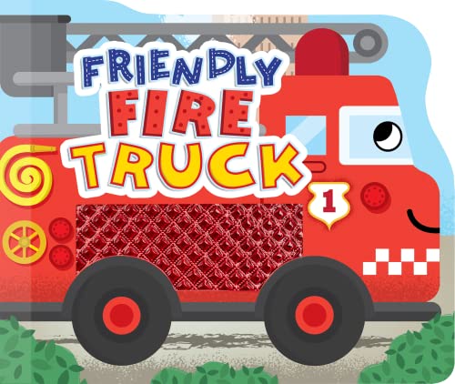 Image of Friendly Fire Truck - Touch and Feel Board Book - Sensory Board Book