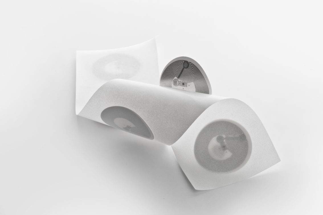NFC Tag Sticker 22 mm, 180 Byte, kompatibel mit allen nfc-fähigen Smartphones, 5 Stück in weiß, optimal für Geräte-/ Profilsteuerung (Wlan, Bluetooth, SMS, Telefonanruf per NFC), NXP NFC Chip