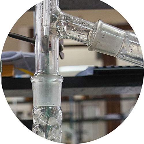 Laboy Glass Fractional Column Vigreux With 24/40 Joints 200Mm In Indentation Length Lab Glass Condenser For Apparatus In Organic Chemsitry #TOP2