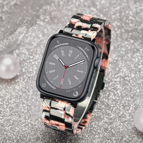 Image of Light House Apple Watch Bands-Fashion Lightweight Resin iWatch Bands for Women Men 38mm /40mm /41mm /42mm(Series 11 10), 49mm /46mm /45mm /44mm /42mm(S 3 2 1), Compatible with Apple Watch Series 11 SE 10 9 8 7 6 5 4 3 Ultra