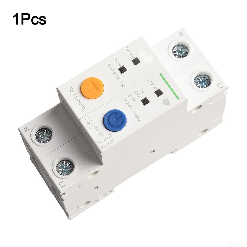 Smart 2P 63A pour interrupteur DIN WiFi Télécommande Smart 2P 63A (63A)