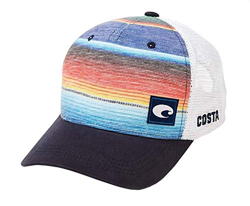 Costa Del Mar Womens Trucker Hat, Blue